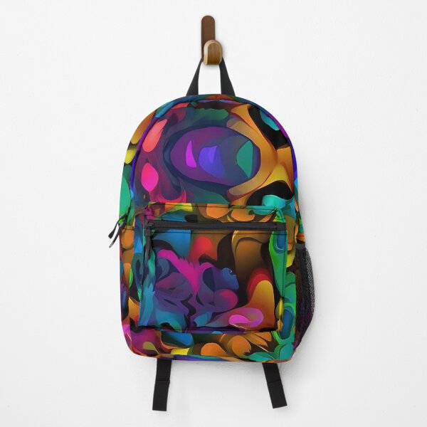 Item preview, Psychedelic Serenity Luminous Echoes of Abstract Forms designed and sold by ArtComixHaven.