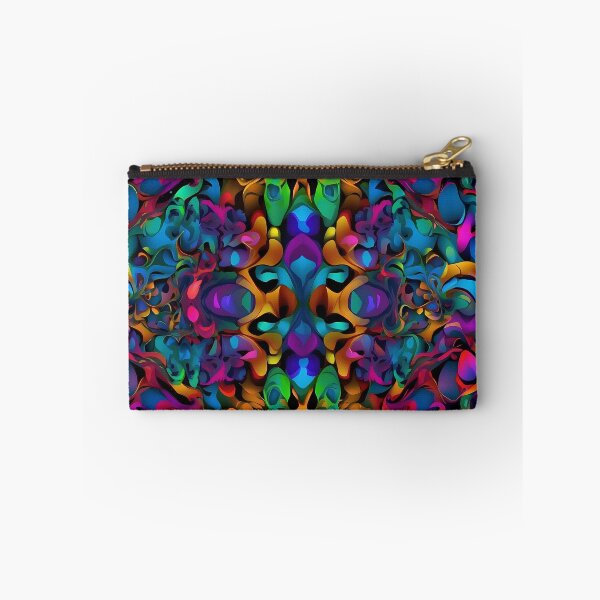 Item preview, Psychedelic Serenity Luminous Echoes of Abstract Forms designed and sold by ArtComixHaven.