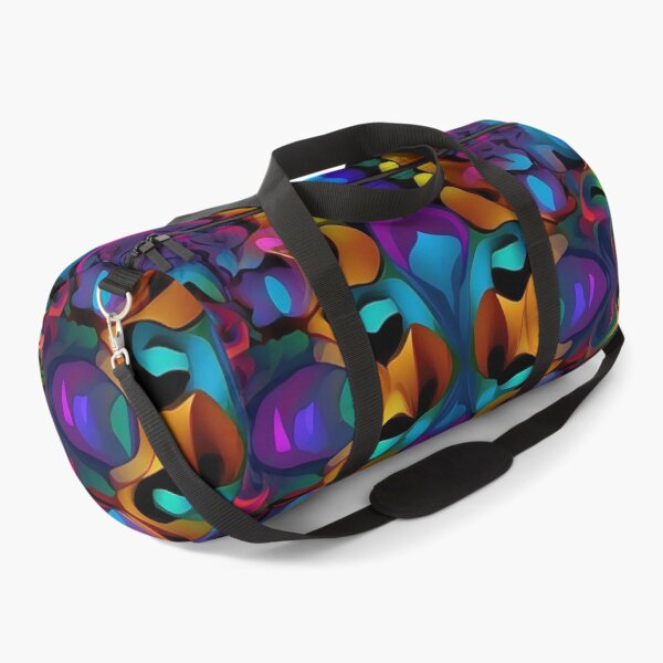 Item preview, Psychedelic Serenity Luminous Echoes of Abstract Forms designed and sold by ArtComixHaven.