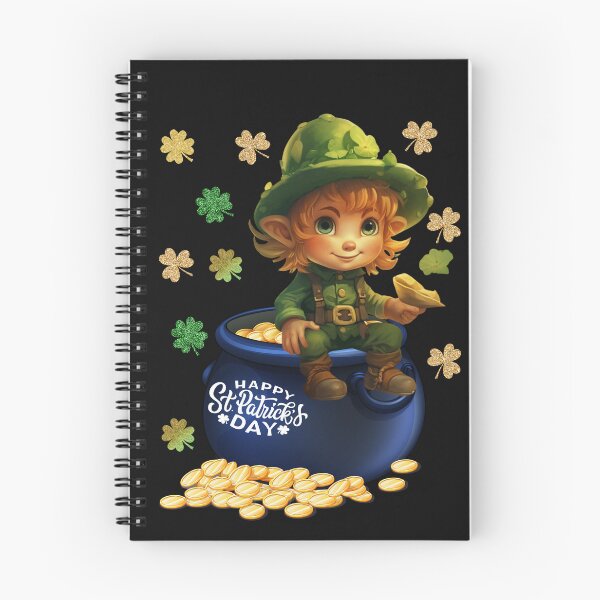 Item preview, Pot Of Gold, Leprechaun, Shamrocks, Happy St. Patricks Day  designed and sold by PomskysRus.