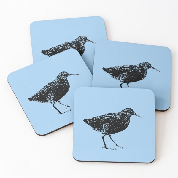 Aperçu de l'œuvre Virginia Rail Noir Design créée et vendue par designsasstultd.