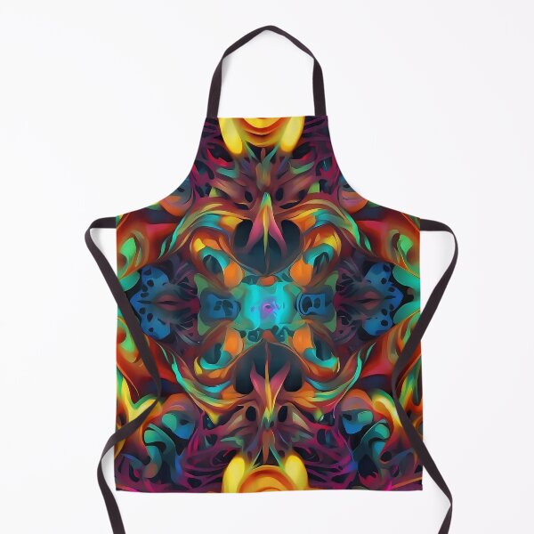 Item preview, Vibrant Mirage Symmetry in Abstract Colour Play designed and sold by ArtComixHaven.