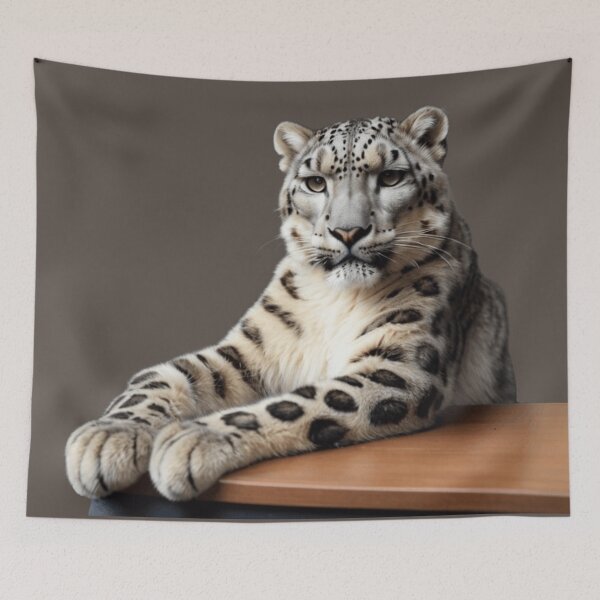 Item preview, Snow Leopard designed and sold by PierreAlbijanic.