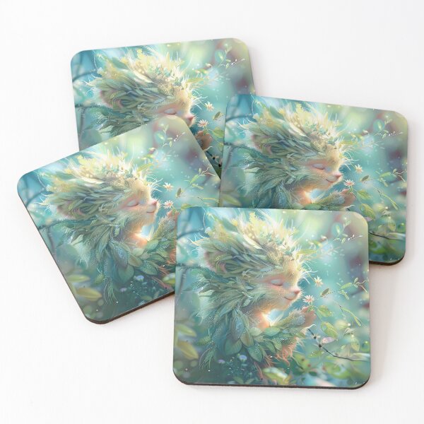 Item preview, Leaflet Rainforest Sprite designed and sold by AllTheFaeThings.
