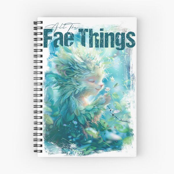 Item preview, Leaflet Rainforest Sprite designed and sold by AllTheFaeThings.