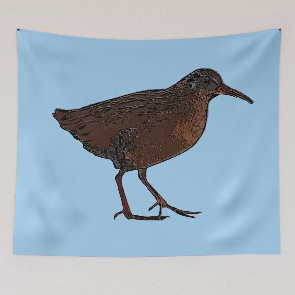 Artikelvorschau, Virginia Rail Black Alternativdesign entworfen und verkauft von designsasstultd.