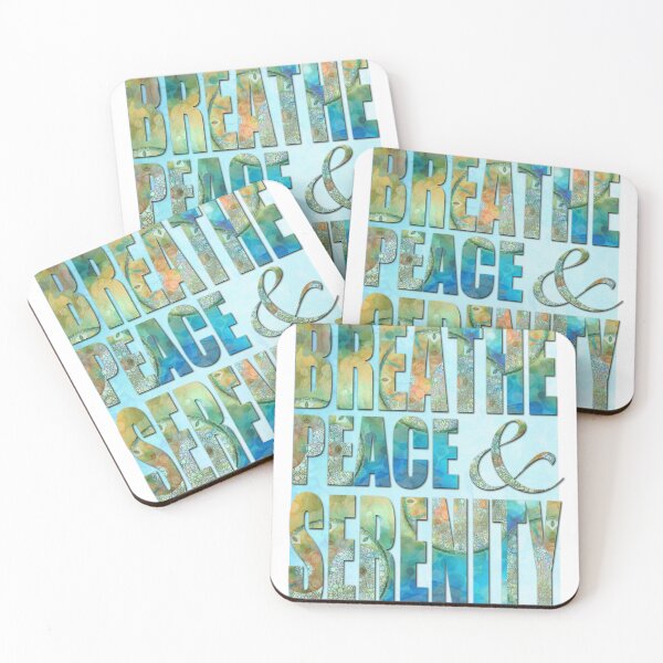 Item preview, Breathe Peace And Serenity Tranquil Calm Art 1 designed and sold by Sharon Cummings Art.