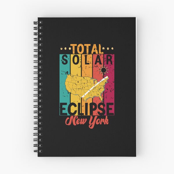 Item preview, Eclipse Souvenir In New York, Total Solar Sclipse Funny Vintage Retro USA 08.04.2024 designed and sold by ArtByKatti.
