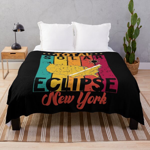 Item preview, Eclipse Souvenir In New York, Total Solar Sclipse Funny Vintage Retro USA 08.04.2024 designed and sold by ArtByKatti.