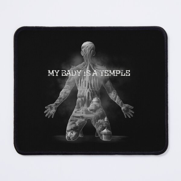 Item preview, MY BADY IS A TEMPLE, My body is my temple designed and sold by CrisMor-Art.