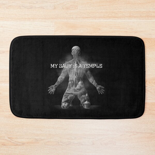 Item preview, MY BADY IS A TEMPLE, My body is my temple designed and sold by CrisMor-Art.