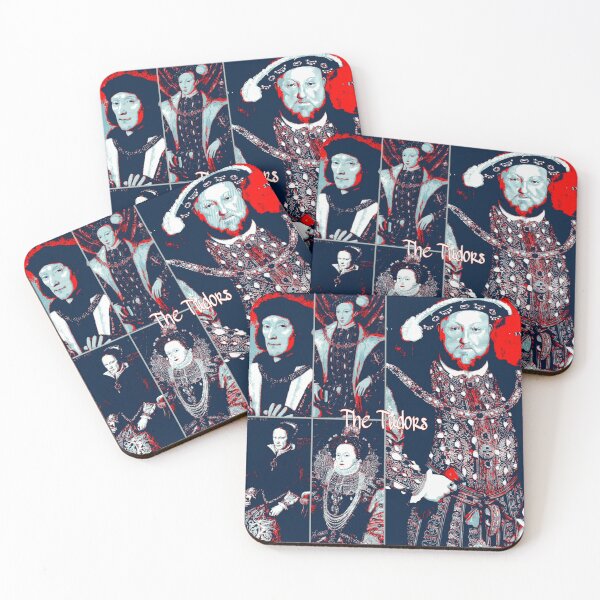 Item preview, Pop Art The Tudors (red, white, blue) - Tudor Monarchs of England designed and sold by CMooreWorx.