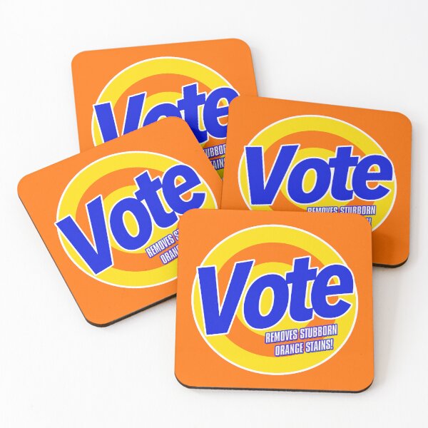 Item preview, VOTE - Removes stubborn Orange Stains designed and sold by Thelittlelord.