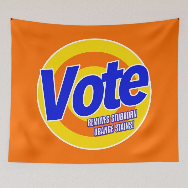 Item preview, VOTE - Removes stubborn Orange Stains designed and sold by Thelittlelord.