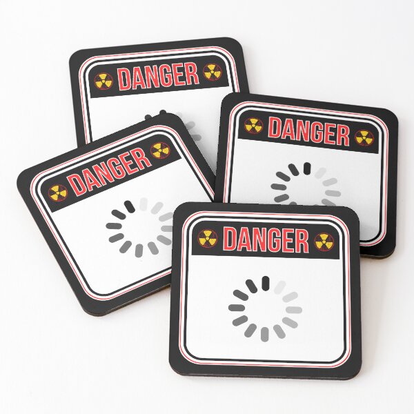 Item preview, DANGER:  Loading... - funny warning signs designed and sold by DesignsFromTW-S.