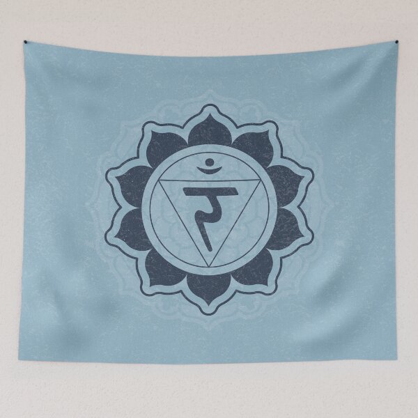 Item preview, Solar Plexus Chakra Mandala - Sky + Dusk designed and sold by Irene Estelle.