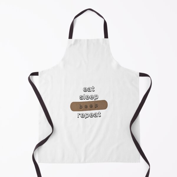 Item preview, eat sleep beep repeat designed and sold by CreativeBizarre.