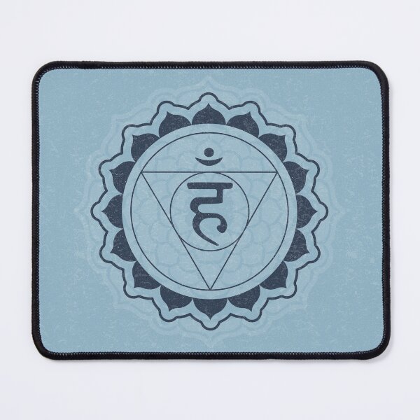 Item preview, Throat Chakra Mandala - Sky + Dusk designed and sold by Irene Estelle.