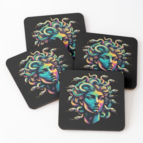 Item preview, Retro Design Medusa Greek Mythology designed and sold by Chmielayka.