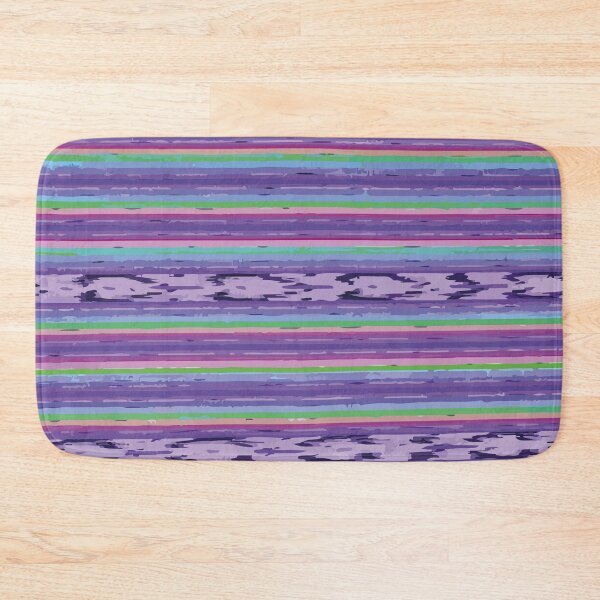 Item preview, Blue purple rebozo mexican serape maximalist dopamine decor designed and sold by T-Mex.