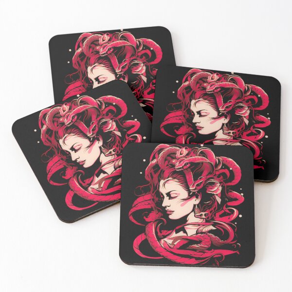Item preview, Retro Design Medusa Greek Mythology designed and sold by Chmielayka.