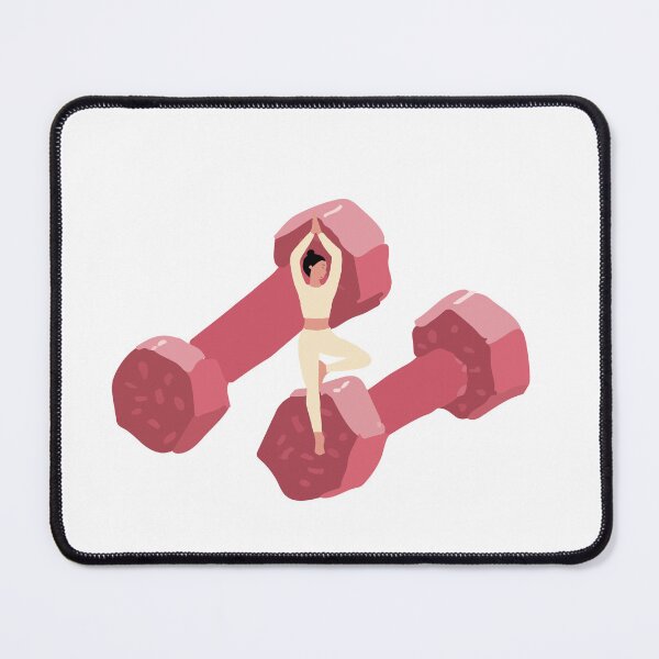Item preview, Yoga and gym life sticker designed and sold by jckali.