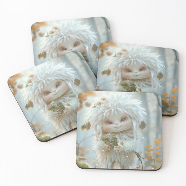Item preview, Leaflet Snow Sprite designed and sold by AllTheFaeThings.