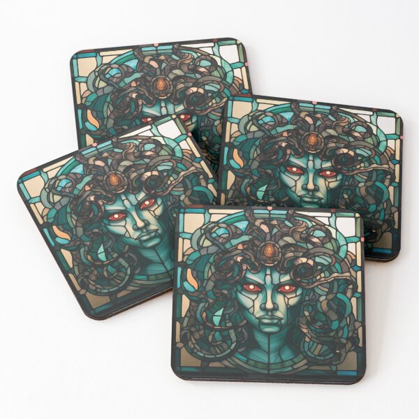 Item preview, Retro Design Medusa Greek Mythology designed and sold by Chmielayka.