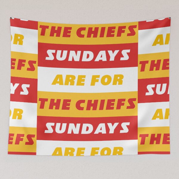 Item preview, Sundays are for the chiefs designed and sold by victoriam99.