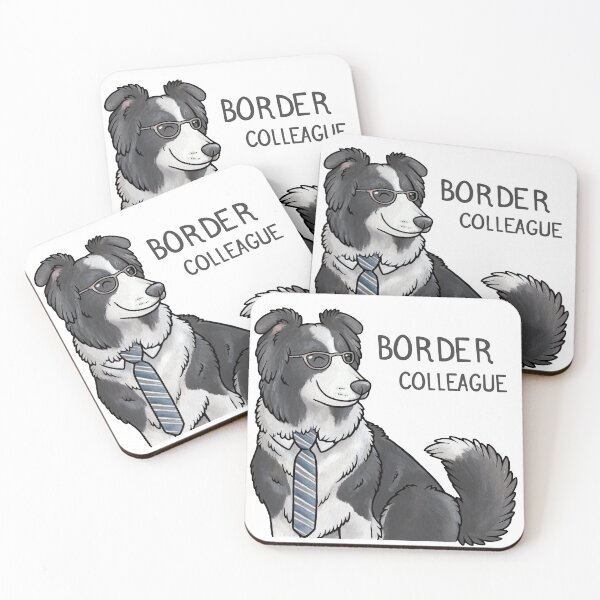Item preview, Border Colleague (Collie pun) designed and sold by animalartbyjess.