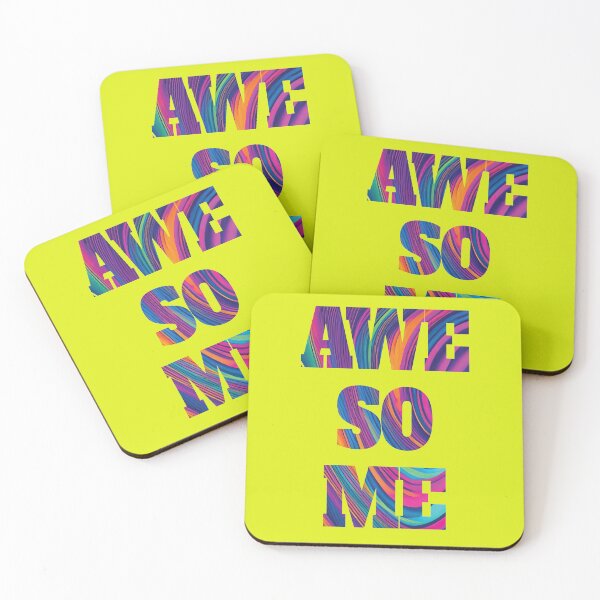 Item preview, Awesome: Vibrant Verbiage designed and sold by ramboe.