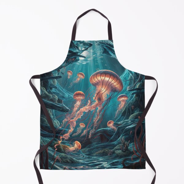 Item preview, Under the surface - jellyfish designed and sold by MrDaveLancz.
