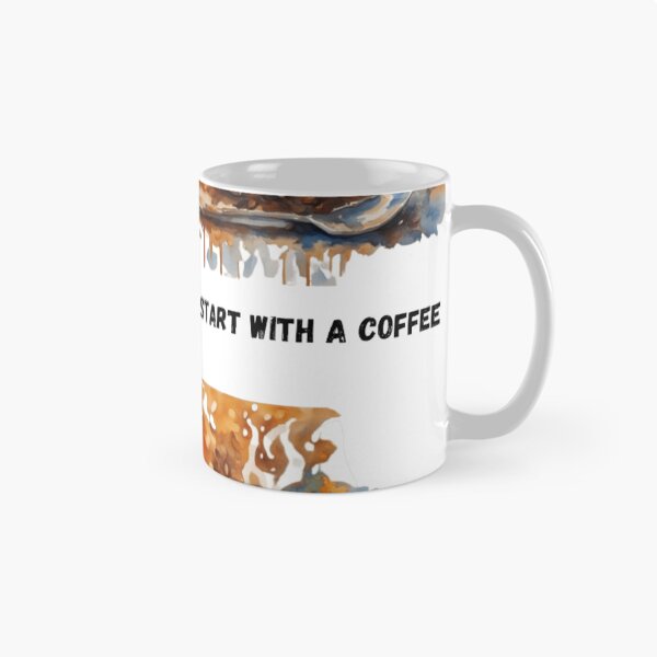 Item preview, Day start with a coffee designed and sold by storeAC.