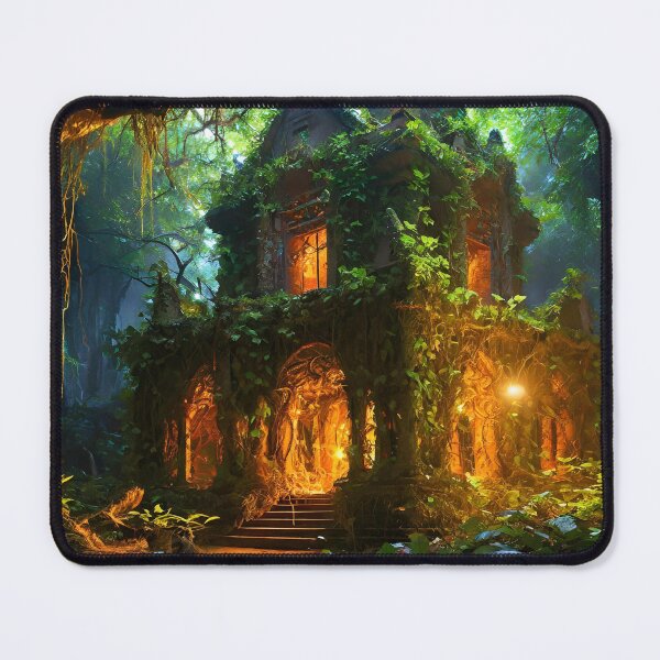 Item preview, Old Jungle Temple designed and sold by TetragramArt.