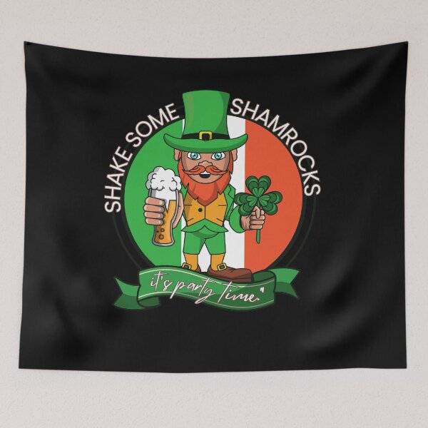 Item preview, Shake Some Shamrocks, Its Party Time, St.Patricks Day designed and sold by PomskysRus.