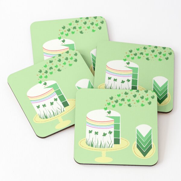 Artikelvorschau, St. Patrick's Day-Kuchen entworfen und verkauft von Croquis & Delight.