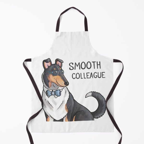 Item preview, Smooth Colleague (Collie pun) designed and sold by animalartbyjess.