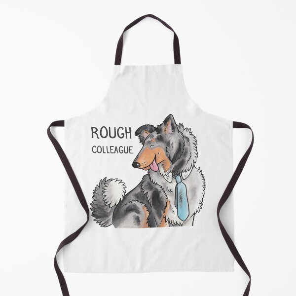 Item preview, Rough Colleague (Collie pun) designed and sold by animalartbyjess.