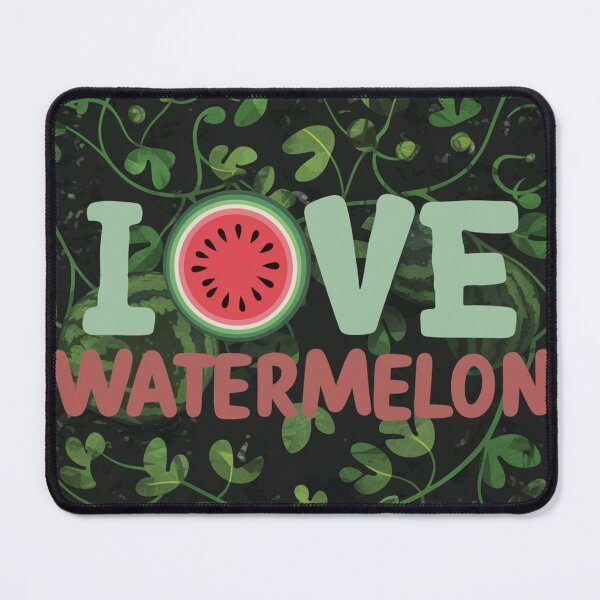 Item preview, I love watermelon designed and sold by veganeats.