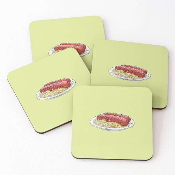 Item preview, Grilled sausage with sauerkraut designed and sold by sakurashorty.