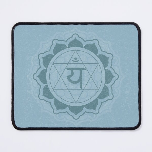 Item preview, Heart Chakra Mandala - Sky + Peacock designed and sold by Irene Estelle.