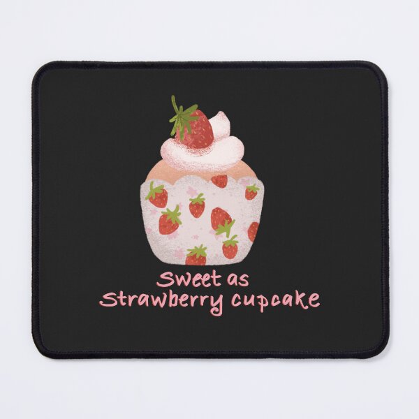 Item preview, Sweet as strawberry cupcake designed and sold by pinkyfish1010.