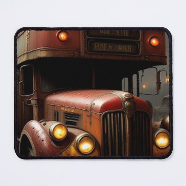 Item preview, Vintage Haunting Red Bus designed and sold by TheDarkWardrobe.