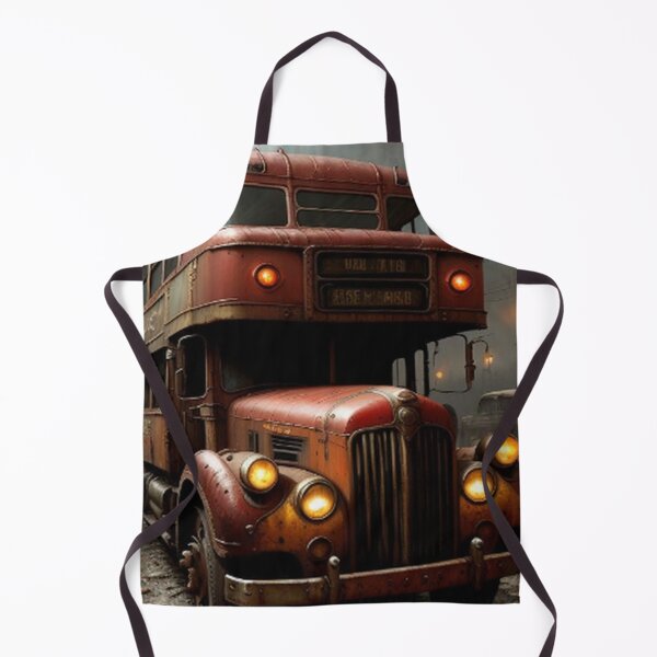 Item preview, Vintage Haunting Red Bus  designed and sold by TheDarkWardrobe.