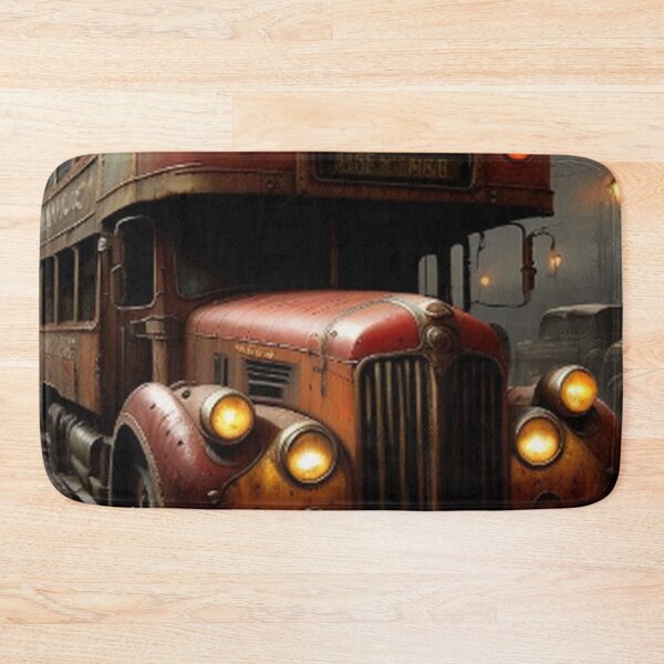 Item preview, Vintage Haunting Red Bus  designed and sold by TheDarkWardrobe.