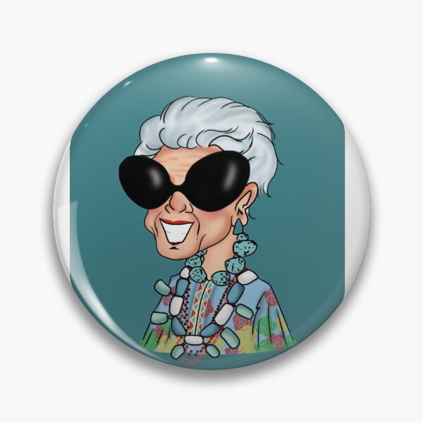 Item preview, Iris apfel  designed and sold by Tezinhadesenhos.