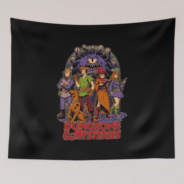 Item preview, Dungeons and Mysteries - RPG Vintage Dog Cartoon designed and sold by Studio Mootant.