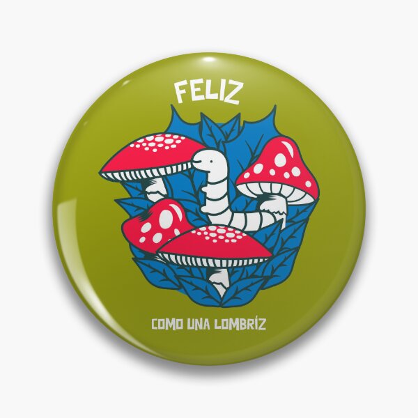 Item preview, Feliz como una lombriz designed and sold by WovenVelocity.