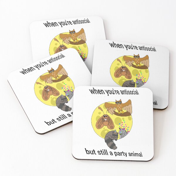 Item preview, Antisocial Party Animals designed and sold by Titankat88.