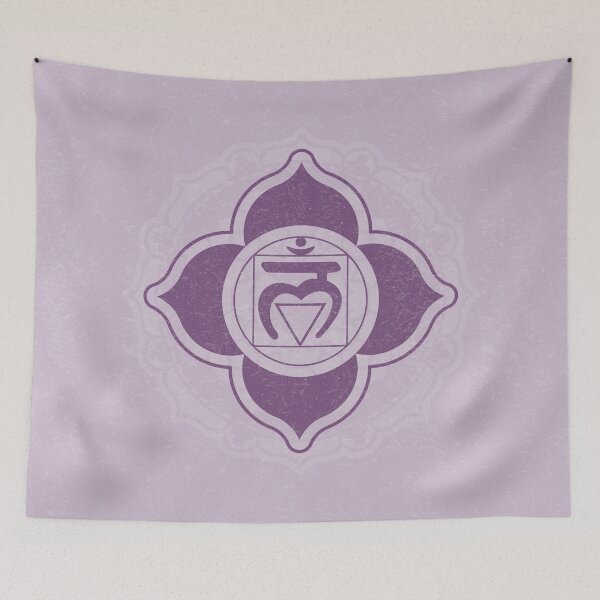 Item preview, Root Chakra Mandala - Dust + Plum designed and sold by Irene Estelle.